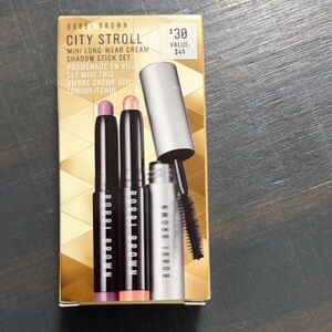 Bobbi Brown Mini Long-Wear Cream Shadow Stick mascara Set